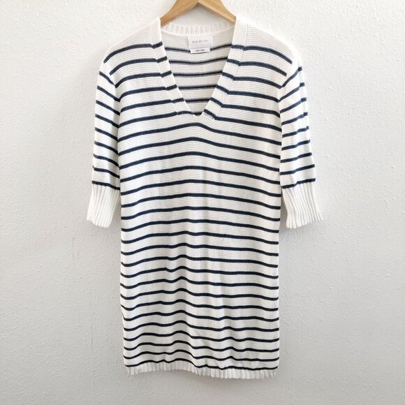 ELEVEN SIX 3/4 Sleeves knitted Mini Dress Size M/L - Picture 1 of 8